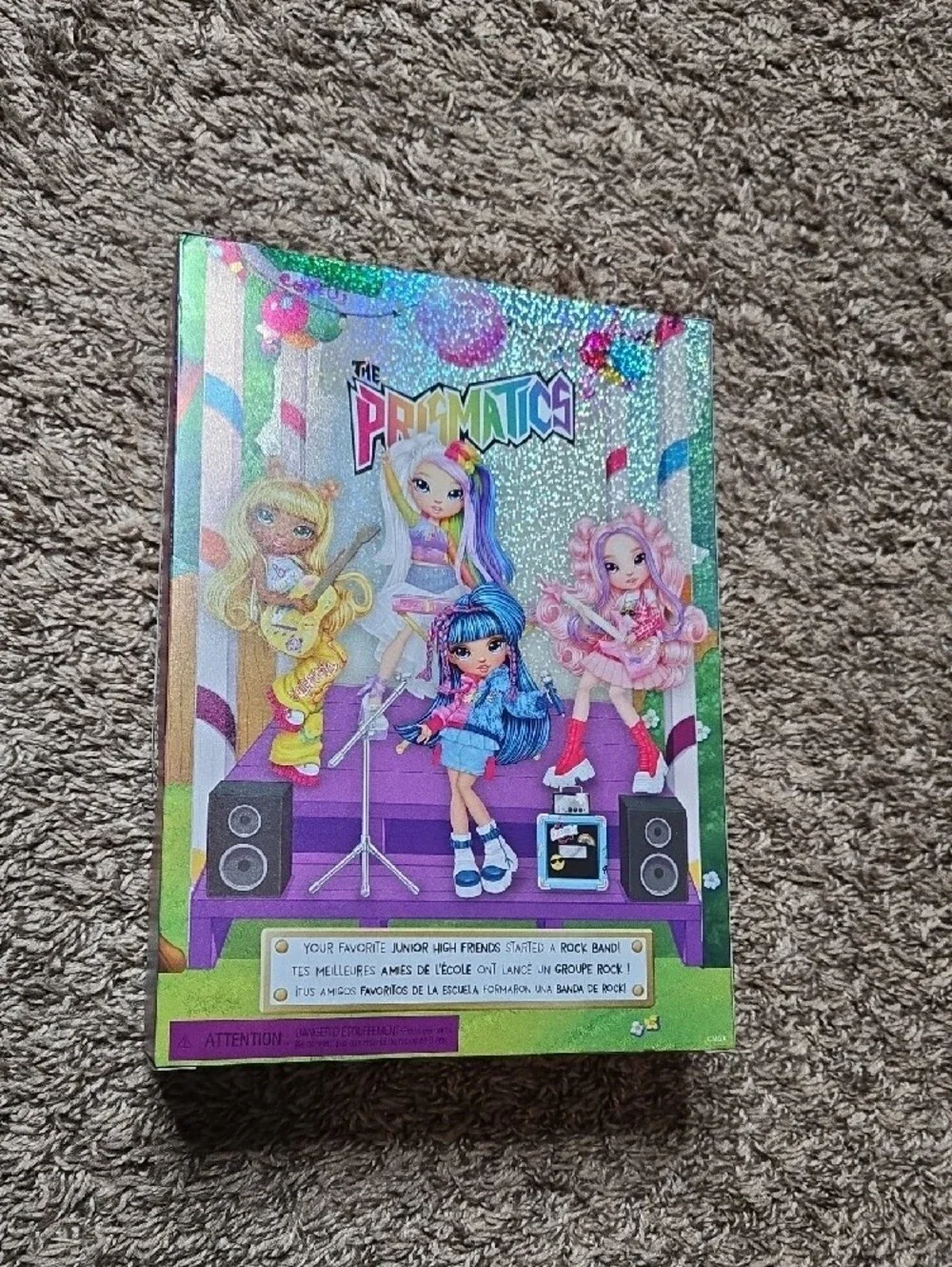 Rainbow Junior High Bella Parker The Prismatics Barbie Doll Rock Band Guitar
